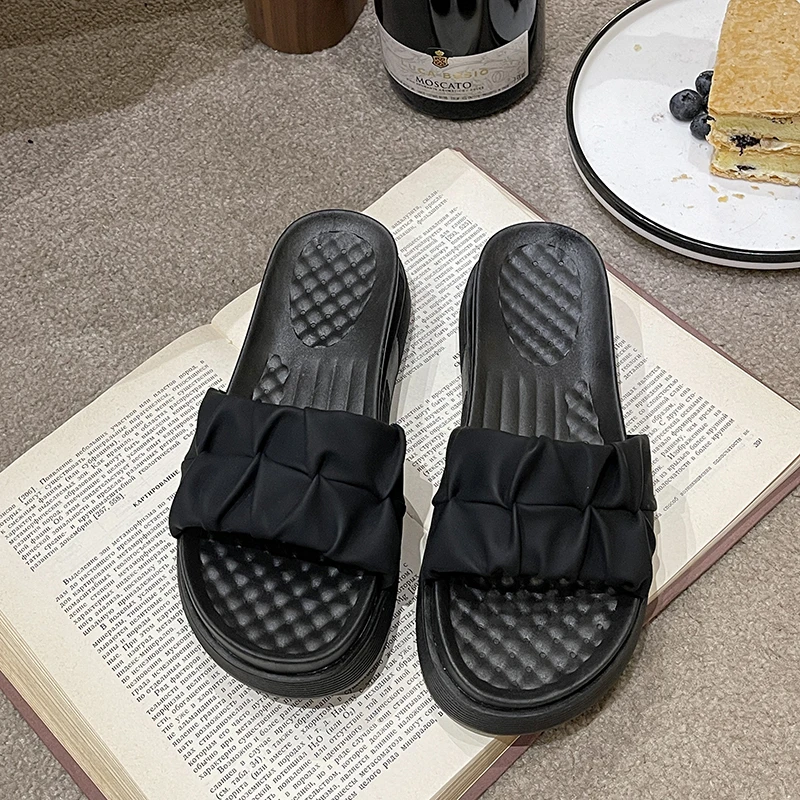 Summer New Simple Open Toe Round Toe Fashion Slippers Women 2023 Wear Fashion Versatile Thick Sole Shoes Women's
Summer New Simple Open Toe Round Toe Fashion Slippers Women 2023 Wear Fashion Versatile Thick Sole Shoes Women's