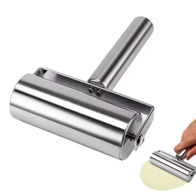 2023NEW Steel Rolling Pin Pastry Pizza Fondant Bakers Roller Metal Kitchen Tool for Baking Dough Pizza Cookies Cooking Tool
2023NEW Steel Rolling Pin Pastry Pizza Fondant Bakers Roller Metal Kitchen Tool for Baking Dough Pizza Cookies Cooking Tool