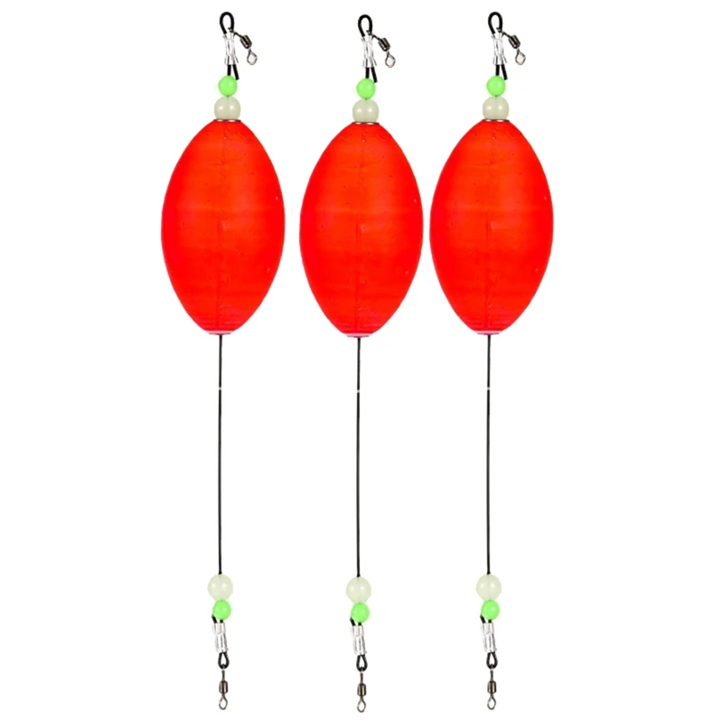 3Pack Fishing Bobbers Popping Cork Float For Redfish Speckled Trout Sheepshead Flounder Freshwater And Saltwater
3Pack Fishing Bobbers Popping Cork Float For Redfish Speckled Trout Sheepshead Flounder Freshwater And Saltwater