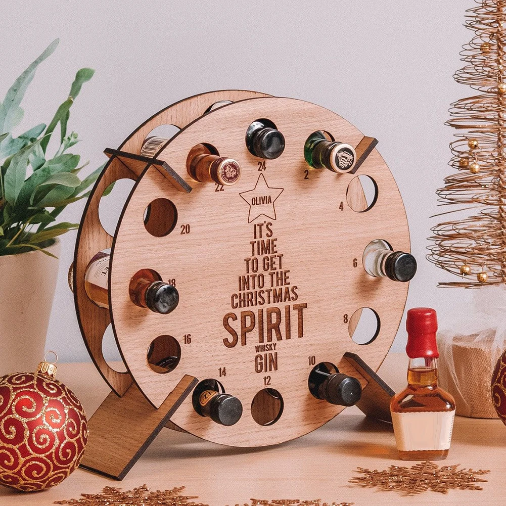 Decoration Wine Holder New Ornament Wine Holder Wine Rack Wood 1pcs Advent Calendar Calendar Christmas Countdown
Decoration Wine Holder New Ornament Wine Holder Wine Rack Wood 1pcs Advent Calendar Calendar Christmas Countdown