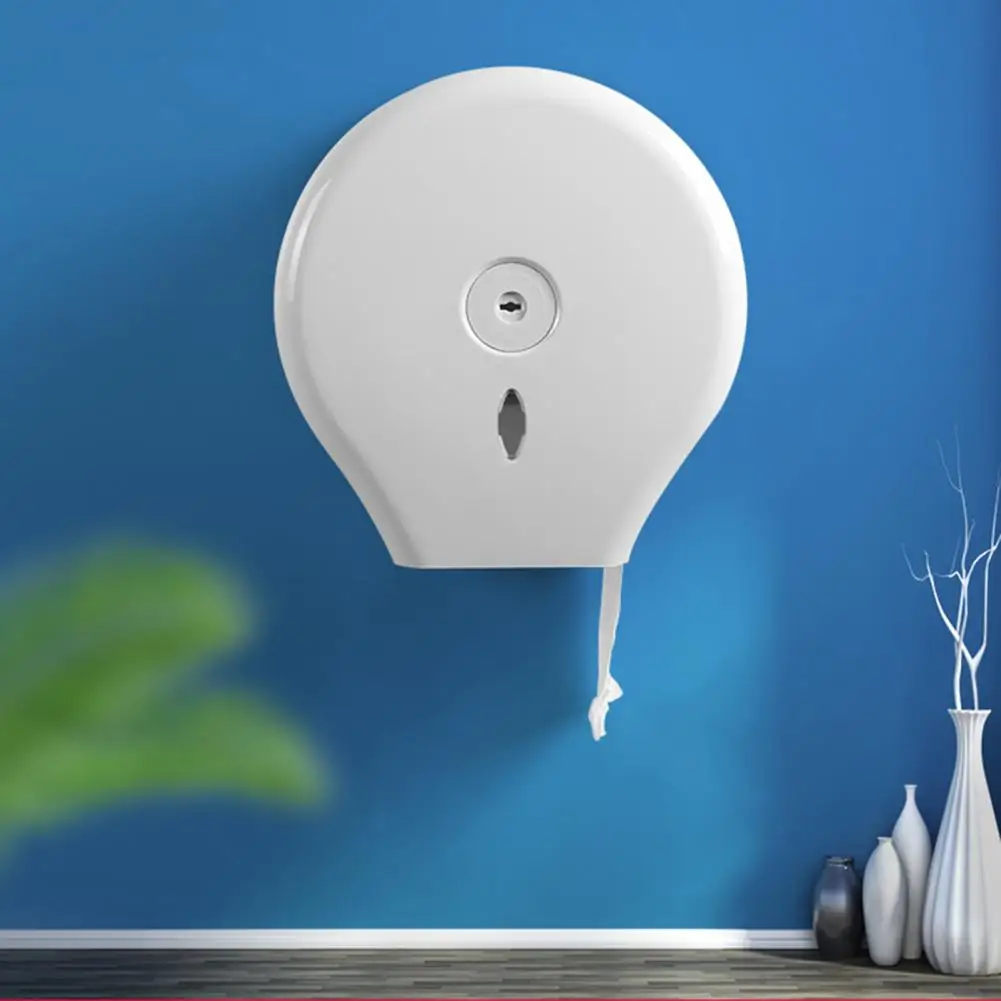 Диспенсер для салфеток, пылезащитный влагостойкий настенный держатель для рулона бумаги, вместительный, экономия места