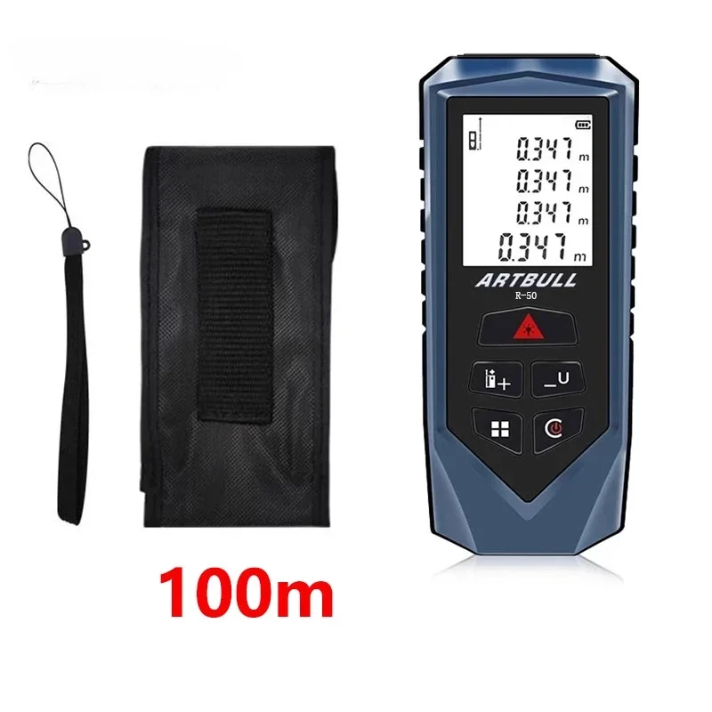 ARTBULL Laser Distance Meter 100m 70m 50m infrared rangefinder Digital measure tape laser meter
ARTBULL Laser Distance Meter 100m 70m 50m infrared rangefinder Digital measure tape laser meter