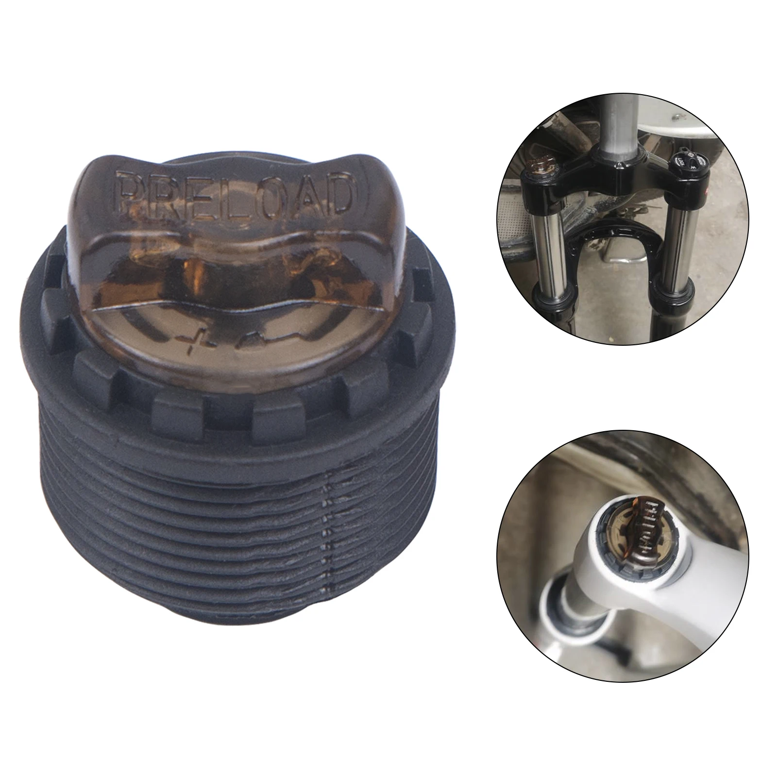 Bicycle Fork Repair Knob Front Damper Rod Preload Adjustment Knob Accessories 25.7/27.6/29.6mm Fork Maintenance Bike Repair Tool
Bicycle Fork Repair Knob Front Damper Rod Preload Adjustment Knob Accessories 25.7/27.6/29.6mm Fork Maintenance Bike Repair Tool