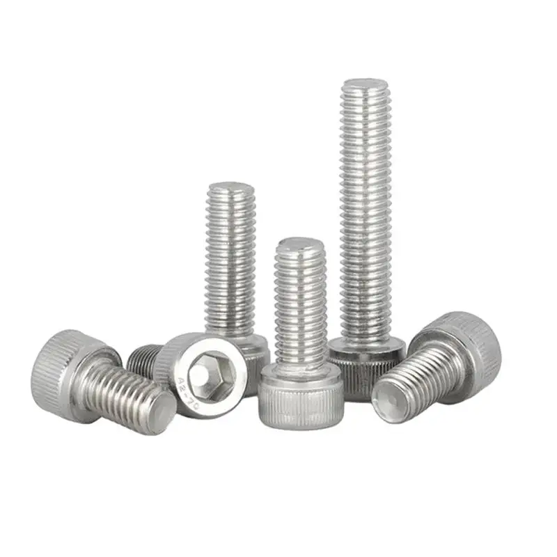 DIN912 M1.4 M1.6 M2 M2.5 M3 M4 M5 M6 M8 M10 304 Stainless Steel Metric Thread Hex Socket Cap Head Screw Bolts
DIN912 M1.4 M1.6 M2 M2.5 M3 M4 M5 M6 M8 M10 304 Stainless Steel Metric Thread Hex Socket Cap Head Screw Bolts