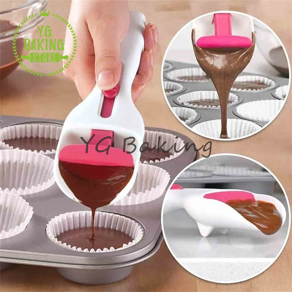 

Новая тесто для тортов с возможностью дозирования шоколада, ложки для выпечки лопатка черпак, устройство для дозирования тортов, инструмен...
