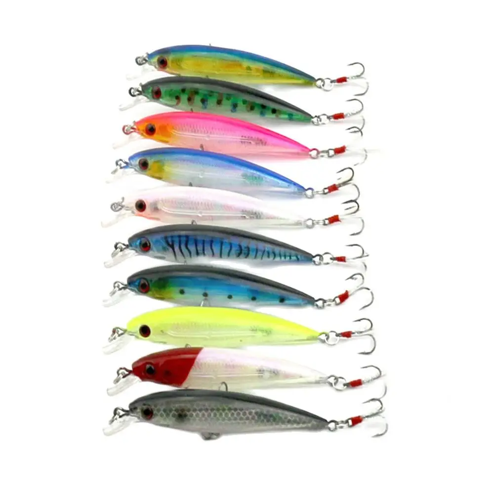 Artificial Simulation Laser Fake Baits 9CM Sea Freshwater No. 6 Hook Luya Pike Spinning Wobbler Trolling Bass Hard Fishing Lures
Artificial Simulation Laser Fake Baits 9CM Sea Freshwater No. 6 Hook Luya Pike Spinning Wobbler Trolling Bass Hard Fishing Lures