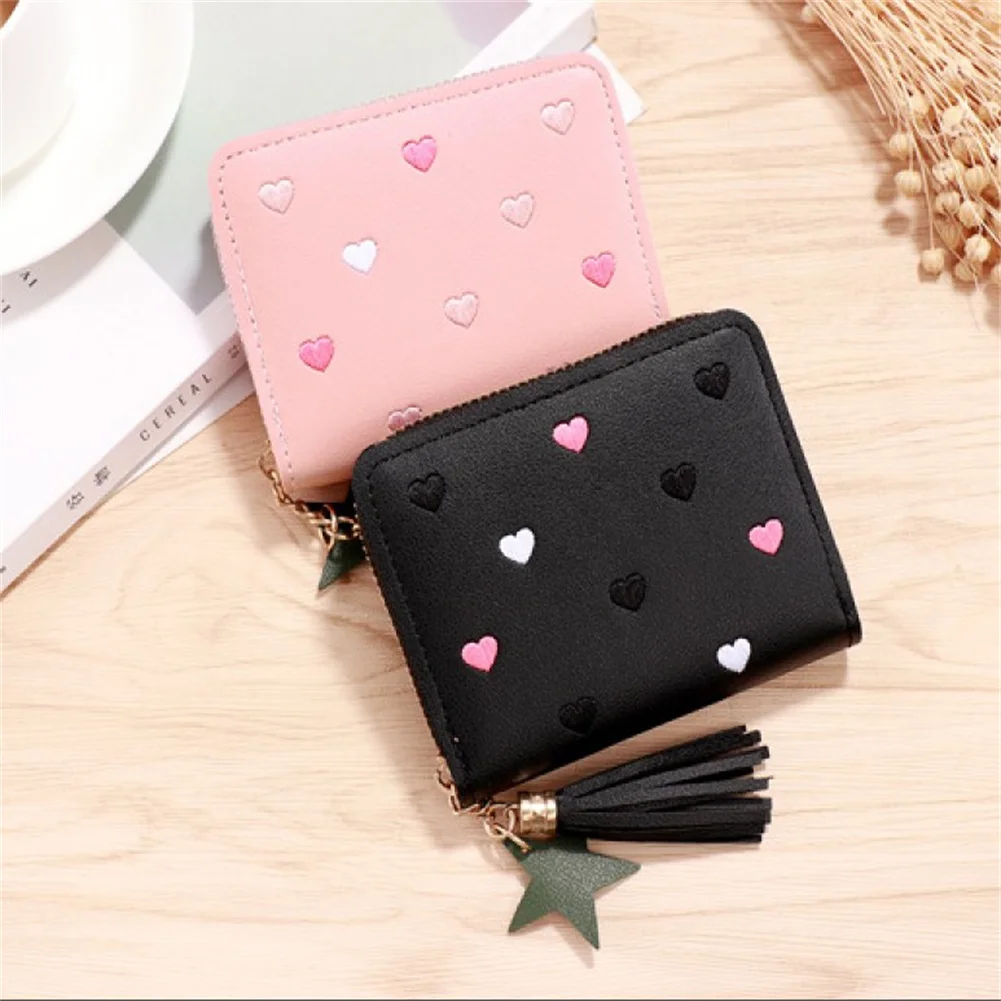 1PC Women Small Wallet Ladies Mini Tassel Wallet Cute Girl Short Zipper Lovely Pu Leather Coin Purse Female Hand Wallet Purse
1PC Women Small Wallet Ladies Mini Tassel Wallet Cute Girl Short Zipper Lovely Pu Leather Coin Purse Female Hand Wallet Purse