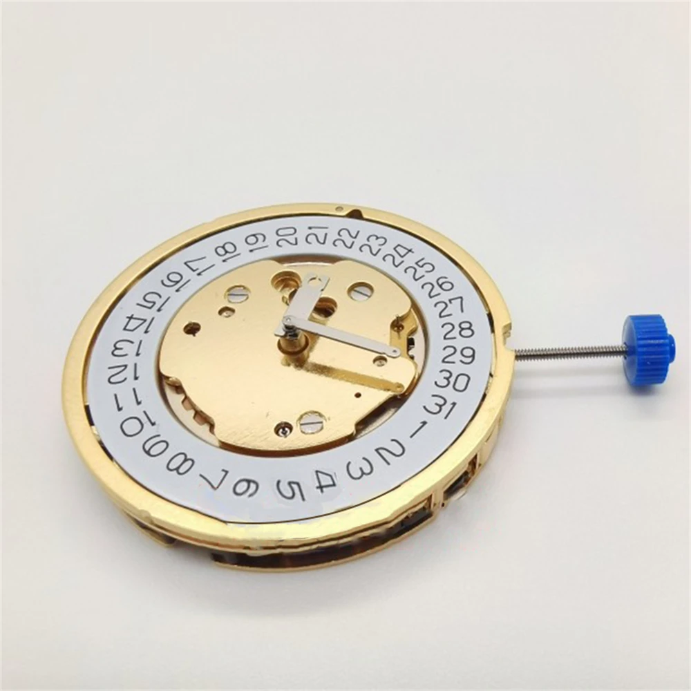 

New Original Swiss 5040.D Quartz Movement Single Calendar 4 O'clock 5040D Movement Gold Watch Repair Accessories