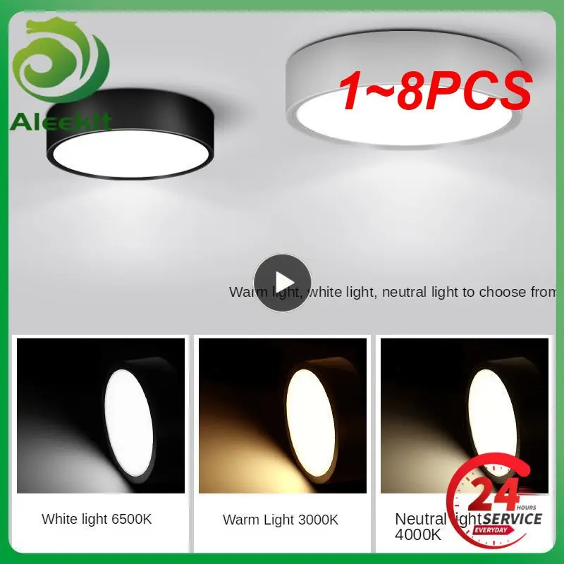 Потолочный светильник, 1-8 шт., 10 Вт, поверхностный монтаж, потолочный светильник для гостиной, точечные панели, лампа для кухни
Потолочный светильник, 1-8 шт., 10 Вт, поверхностный монтаж, потолочный светильник для гостиной, точечные панели, лампа для кухни