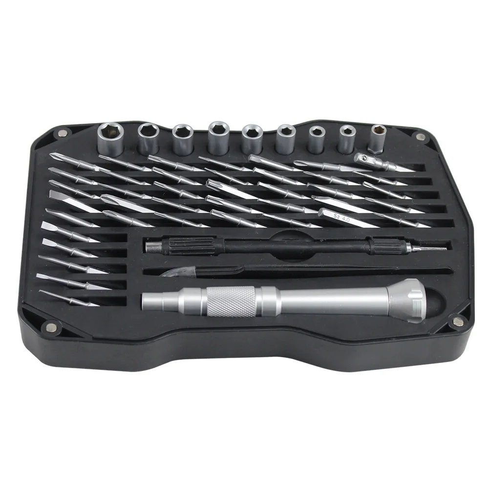 52 In 1 Magnetic Screwdriver Set Sleeve Tweezer Screwdriver Bits Watch Repair Kit
52 In 1 Magnetic Screwdriver Set Sleeve Tweezer Screwdriver Bits Watch Repair Kit