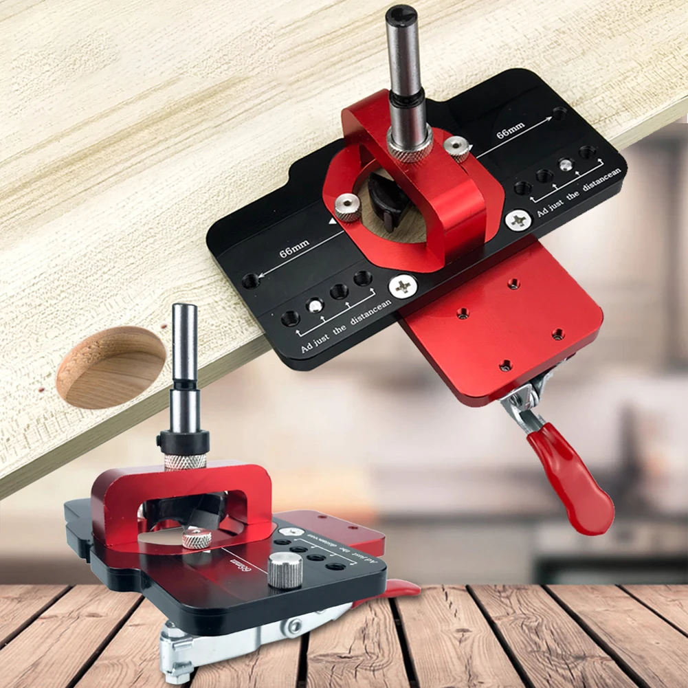 35mm Hinge Boring Jig Aluminum Alloy Woodworking Hole Drilling Locator Tool Multipurpose Accurate Positioning for Cupboard Plate
35mm Hinge Boring Jig Aluminum Alloy Woodworking Hole Drilling Locator Tool Multipurpose Accurate Positioning for Cupboard Plate