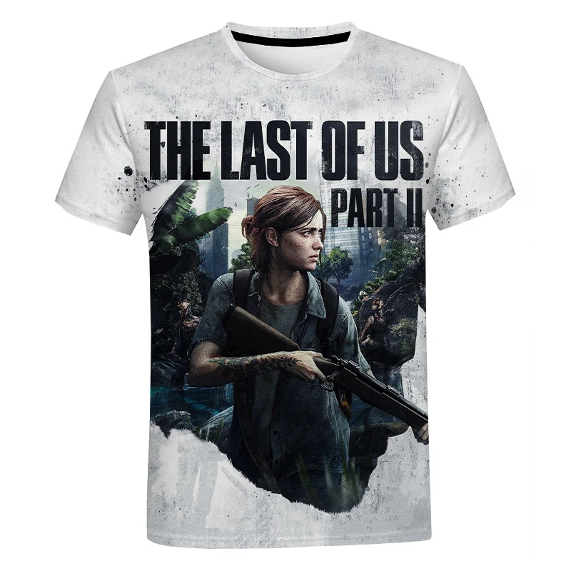Футболка The Last of Us с 3D принтом, новинка 2020, уличная одежда в стиле Харадзюку с играми, топы, летняя модная повседневная футболка с коротким рук...
Футболка The Last of Us с 3D принтом, новинка 2020, уличная одежда в стиле Харадзюку с играми, топы, летняя модная повседневная футболка с коротким рук...