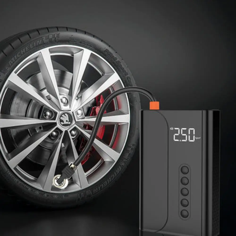 2 In 1 Car Air Compressor 150 PSI DC12V 10400 mAh Wireless Pump Pickup Truck Car Jump Starter With Air Compressor
2 In 1 Car Air Compressor 150 PSI DC12V 10400 mAh Wireless Pump Pickup Truck Car Jump Starter With Air Compressor