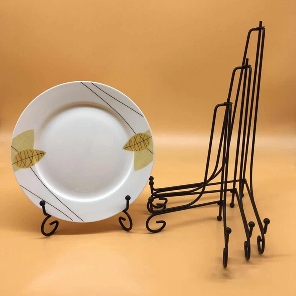 10Pcs DIY Craft Bracket Home Bowl Plate Rack Holders Black Iron Art Photo Pedestal Picture Frame Display Stand Easel Decorative
10Pcs DIY Craft Bracket Home Bowl Plate Rack Holders Black Iron Art Photo Pedestal Picture Frame Display Stand Easel Decorative