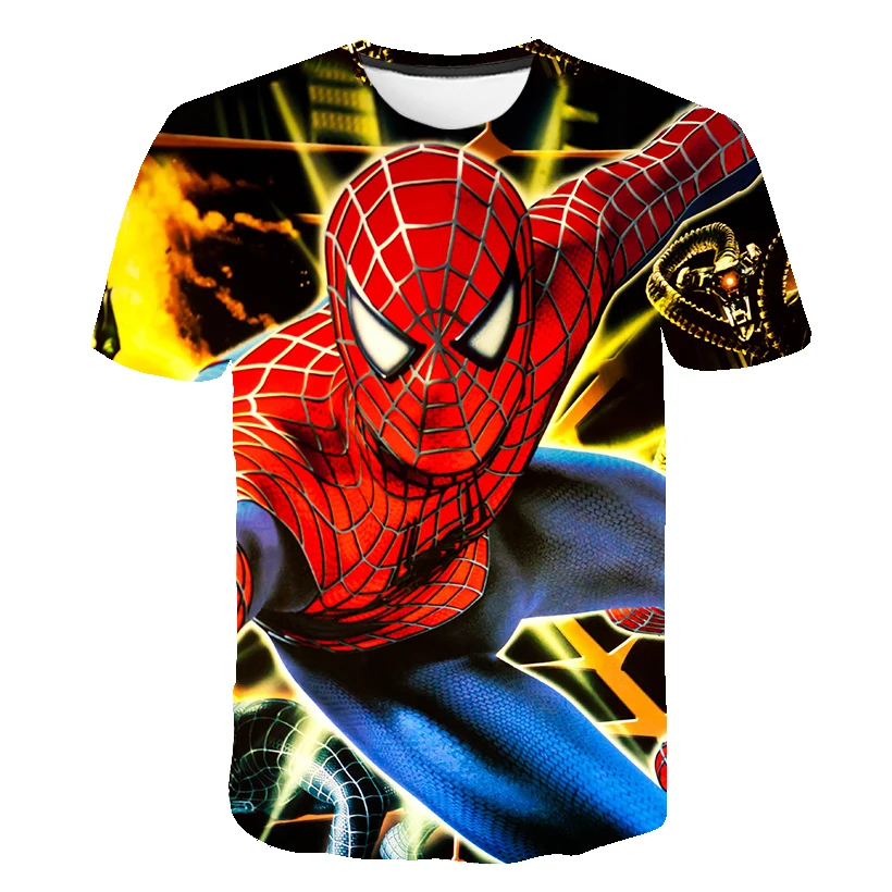Children 3D Anime Cartoons T Shirt Kids Baby Boys Clothes Summer Short Sleeve Girls Tops Tees kids Spider Tshirts 
Children 3D Anime Cartoons T Shirt Kids Baby Boys Clothes Summer Short Sleeve Girls Tops Tees kids Spider Tshirts