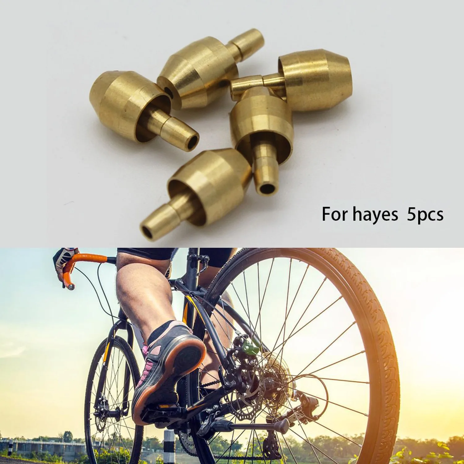 5.4mm Durable Bicycle Tubing Olive Head 5pcs Bicycle Brake Brake Hose Olive/Bushing For Hayes Hydraulic Metal Cycling Parts
5.4mm Durable Bicycle Tubing Olive Head 5pcs Bicycle Brake Brake Hose Olive/Bushing For Hayes Hydraulic Metal Cycling Parts