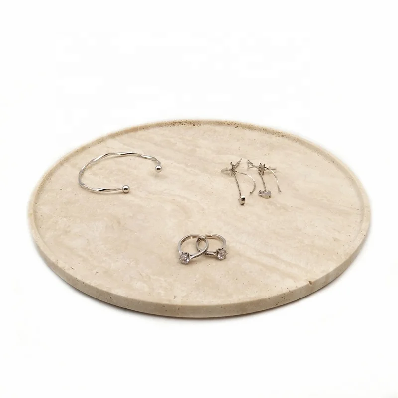 Wholesale 20pcs Customized Beige Travertine Round Shape Marble Serving Tray For Home Decor
Wholesale 20pcs Customized Beige Travertine Round Shape Marble Serving Tray For Home Decor
