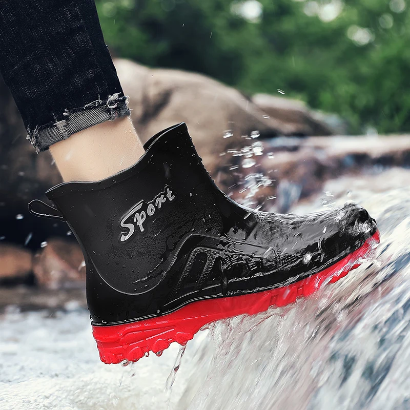 Fishing Shoes Men 2023 New Outdoor Non-slip Light Hiking Shoes Shaxi Fishing Rain Boots Durable Waterproof Rubber Fishing Shoes
Fishing Shoes Men 2023 New Outdoor Non-slip Light Hiking Shoes Shaxi Fishing Rain Boots Durable Waterproof Rubber Fishing Shoes