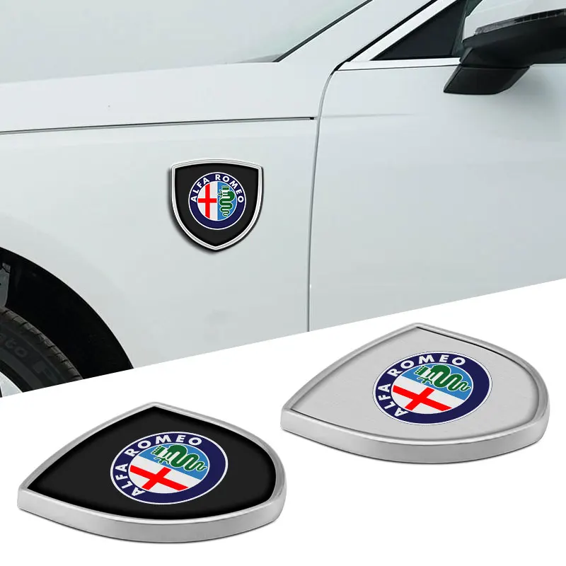 New Car Side Body Decoration Metal Badge Sticker for Alfa Romeo Mito 147 156 159 166 GT Giulia Giulietta Stelvio Car Assessoires
New Car Side Body Decoration Metal Badge Sticker for Alfa Romeo Mito 147 156 159 166 GT Giulia Giulietta Stelvio Car Assessoires