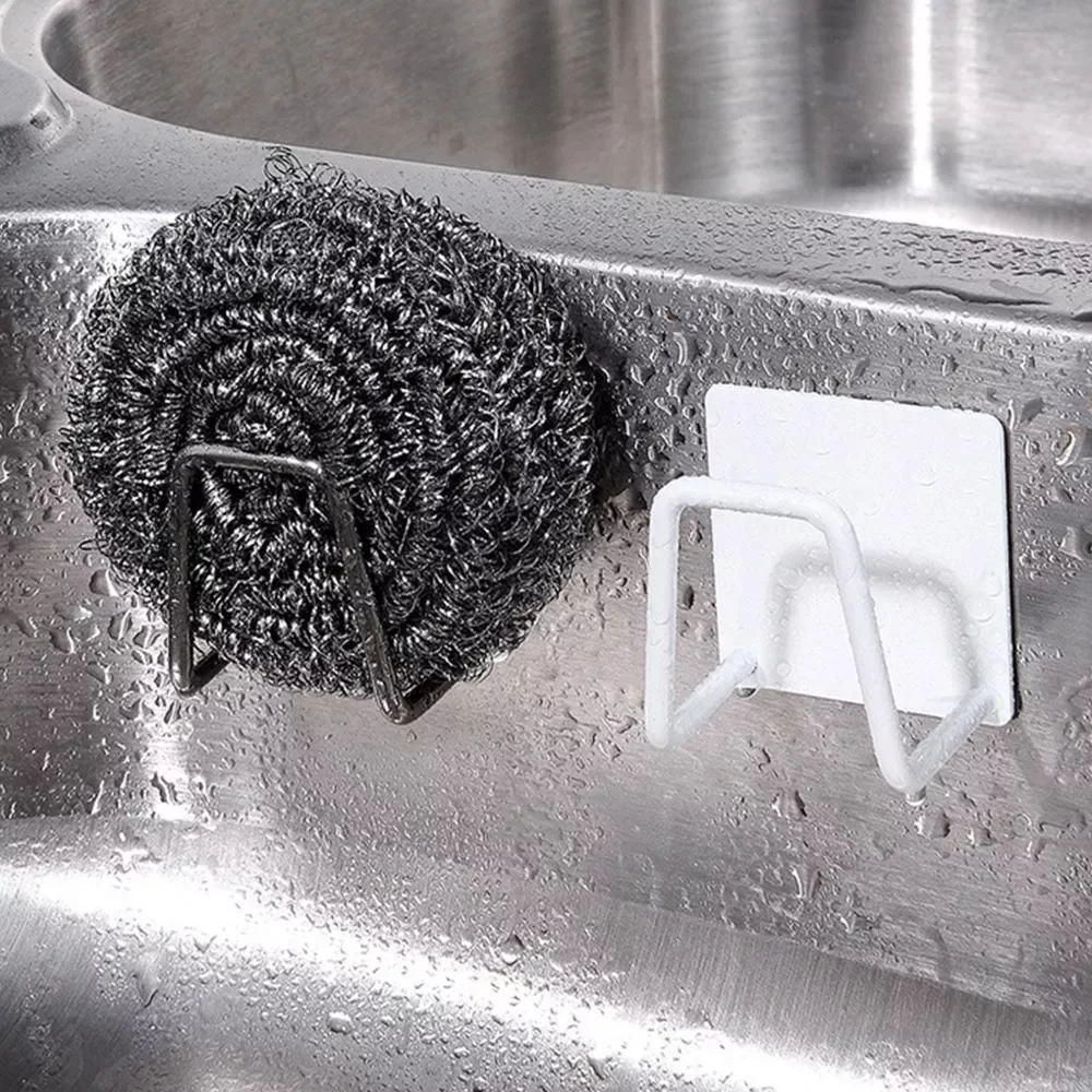 1/2 PCS Stainless Steel Sink Sponge Rack Wire Ball Rag Organizer Holder Drain Drying Racks For Bathroom Kitchen Accessories
1/2 PCS Stainless Steel Sink Sponge Rack Wire Ball Rag Organizer Holder Drain Drying Racks For Bathroom Kitchen Accessories