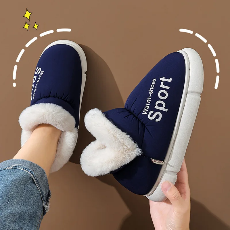 Теплые зимние домашние тапочки для мужчин, водонепроницаемая верхняя обувь без шнуровки, домашние теплые плюшевые туфли для дома с подошво...
Теплые зимние домашние тапочки для мужчин, водонепроницаемая верхняя обувь без шнуровки, домашние теплые плюшевые туфли для дома с подошво...