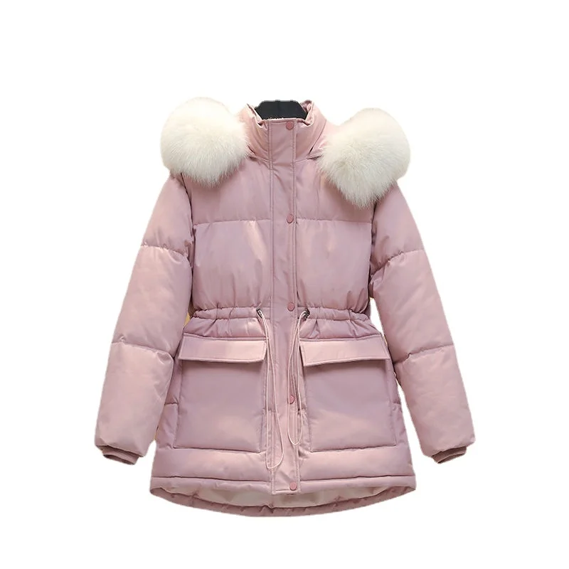 Women's Jacket Winter Long Warm Fashion Solid Color Hooded Fur Collar Korean Parka Coat Harajuku Jacket Women Clothing 2022 K482
Women's Jacket Winter Long Warm Fashion Solid Color Hooded Fur Collar Korean Parka Coat Harajuku Jacket Women Clothing 2022 K482
