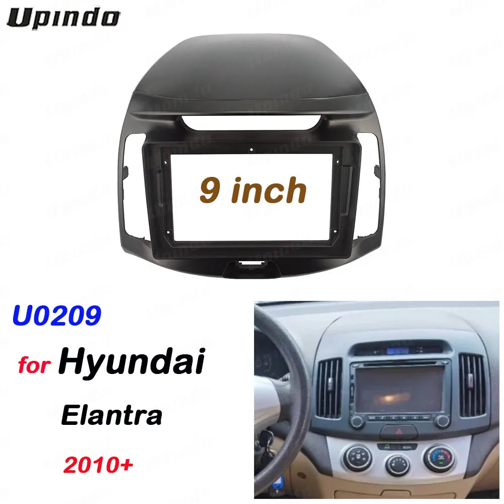 2 Din 9 Inch Car Radio Installation DVD GPS Mp5 Plastic Fascia Panel Frame for Hyundai Elantra 2010+ Dash Mount Kit
2 Din 9 Inch Car Radio Installation DVD GPS Mp5 Plastic Fascia Panel Frame for Hyundai Elantra 2010+ Dash Mount Kit