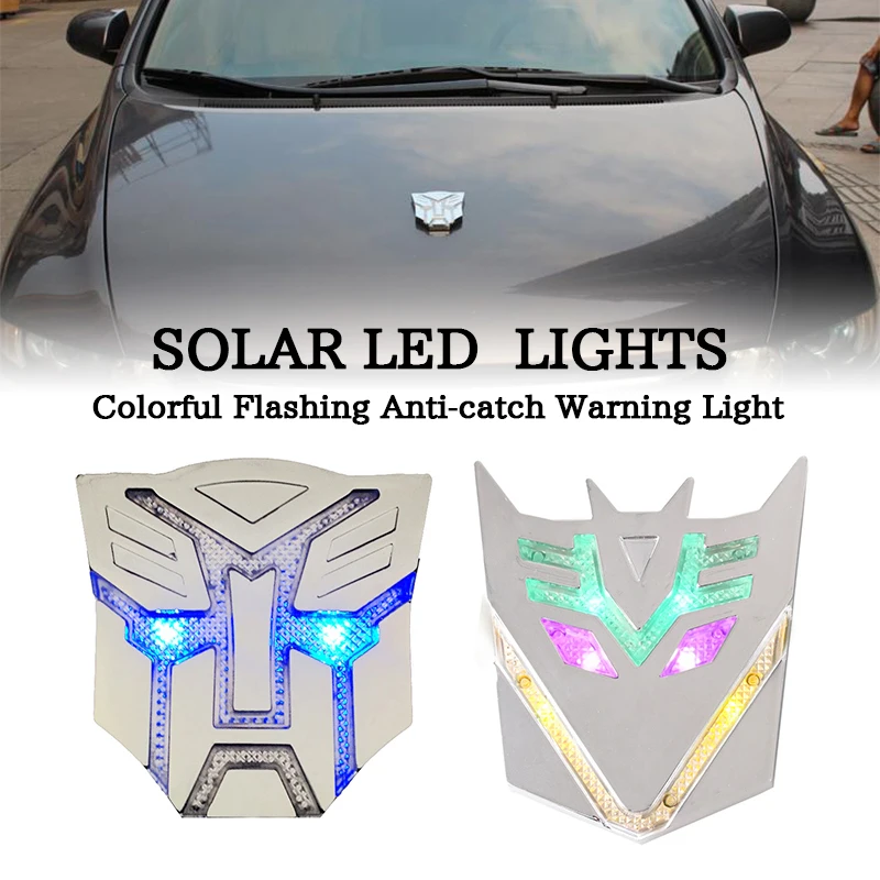 3D Metal Autobot Sticker LED Warning Light Transformers Badge Decoration Anti-catch Atmosphere Light Decorative Light
3D Metal Autobot Sticker LED Warning Light Transformers Badge Decoration Anti-catch Atmosphere Light Decorative Light