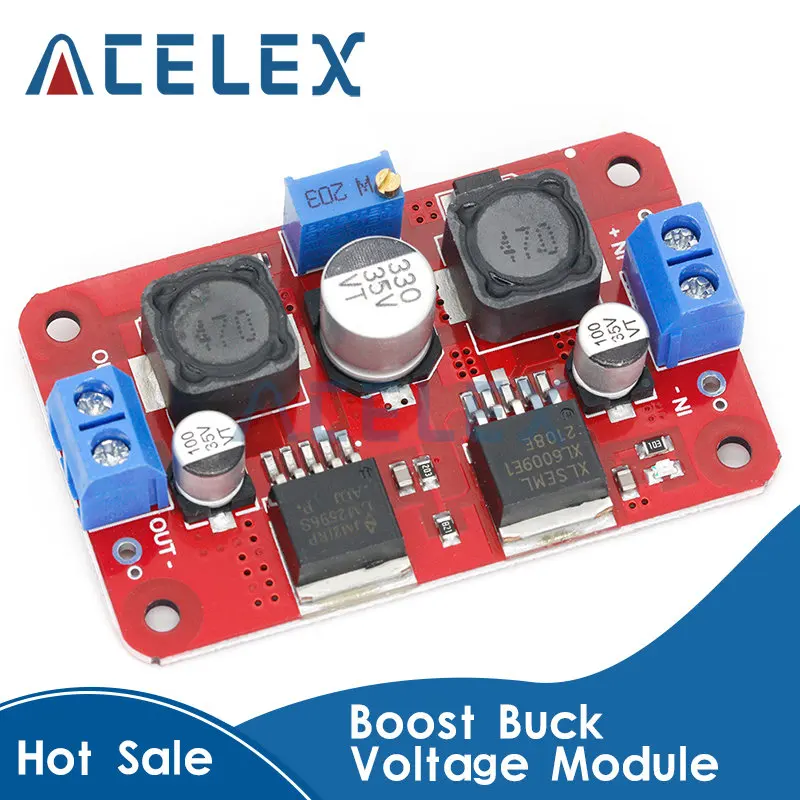 

XL6009 LM2596S High Quality DC-DC Step Up Down Boost Buck Voltage Power Converter Module 1.25V-26V To 3.5-28V 3A