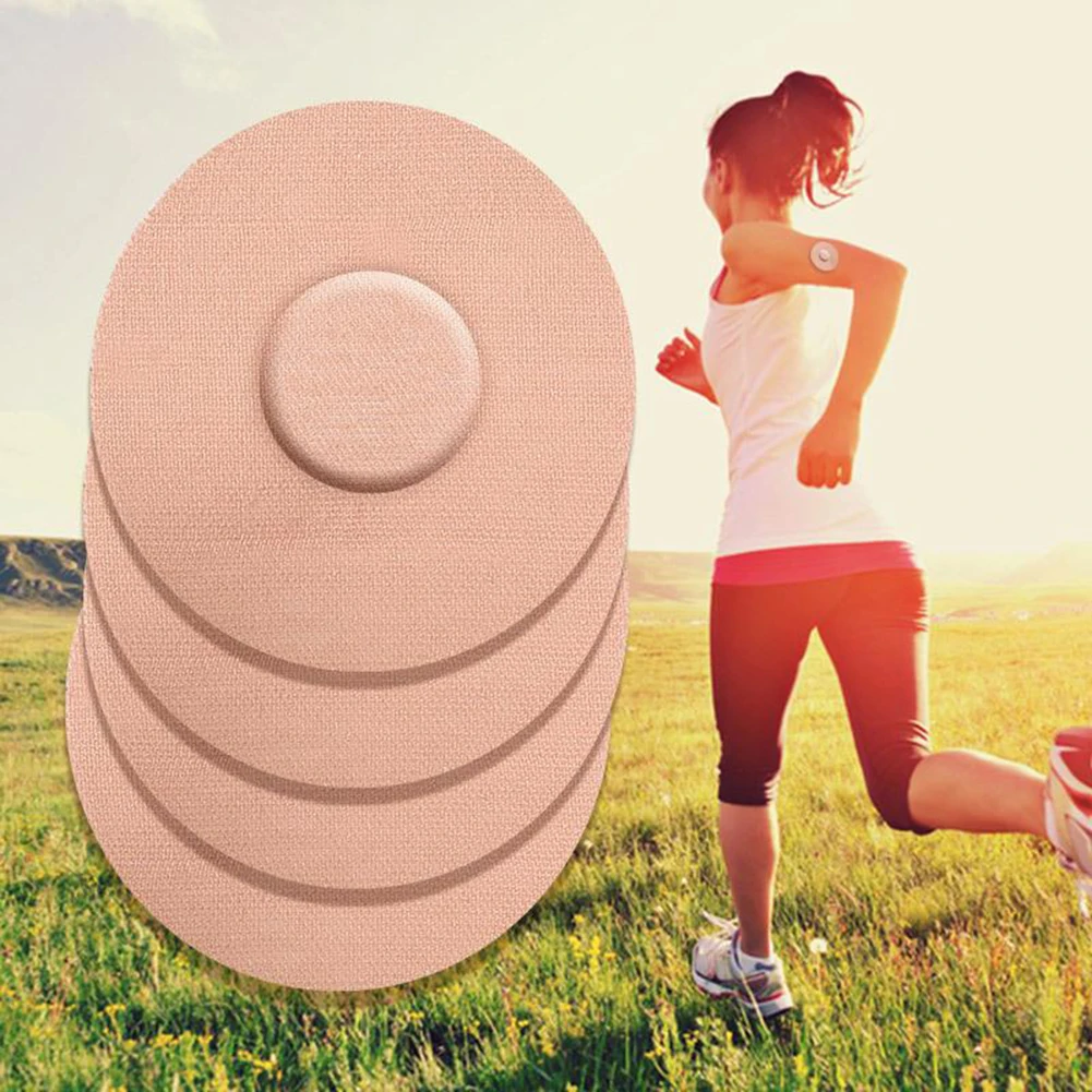 

20/30/40Pcs Libre Adhesive Patches Sports Sensor Stickers Fixic Covers Breathable Oval Waterproof Skin-friendly Outdoor Climbing