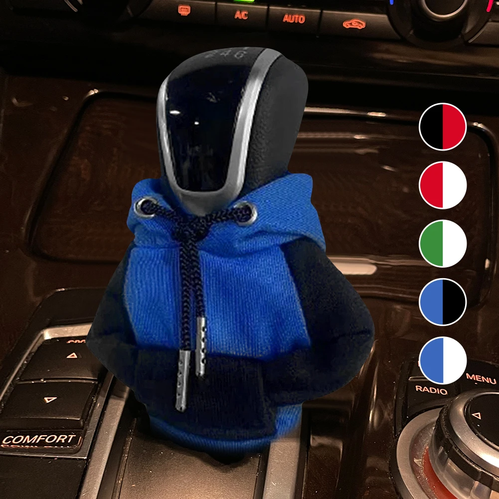Hoodie Car Gear Shift Knob Cover Universal Car Shifter Cover Funny Sweater Manual Auto Transmission Shift Lever Cover Car Decor
Hoodie Car Gear Shift Knob Cover Universal Car Shifter Cover Funny Sweater Manual Auto Transmission Shift Lever Cover Car Decor