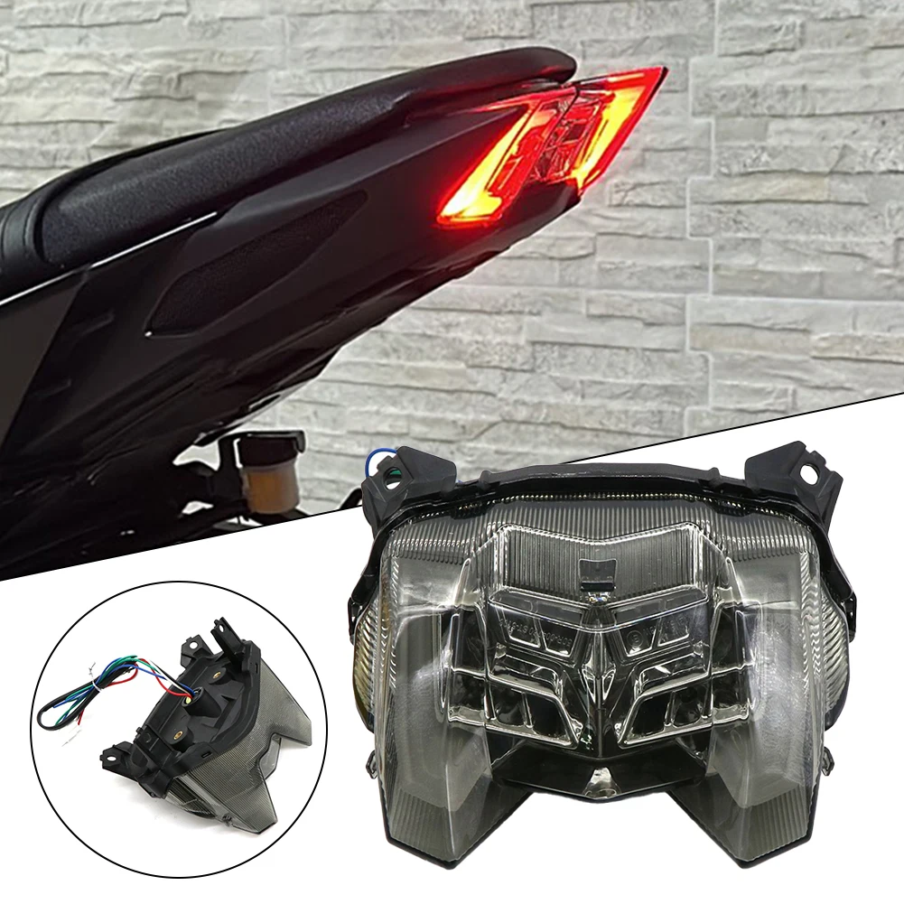 Motorcycle Rear Lamp Turn Signal Light Turn Brake Light Waterproof Smoke Black Flasher Indicator Rear Lights Lamp Lighting
Motorcycle Rear Lamp Turn Signal Light Turn Brake Light Waterproof Smoke Black Flasher Indicator Rear Lights Lamp Lighting