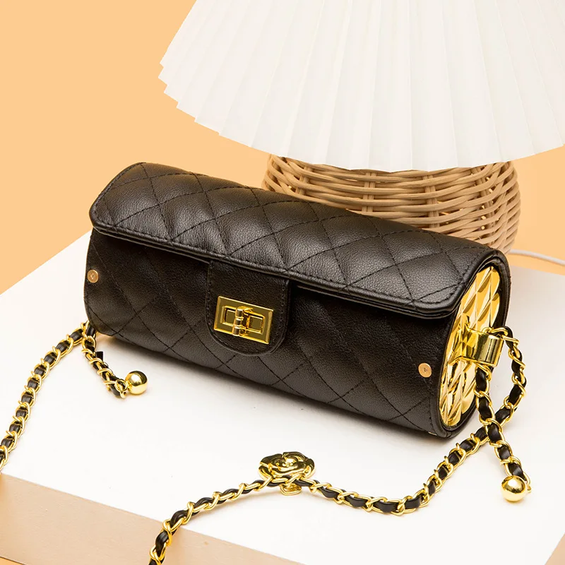 Genuine Leather Bag For Women 2022 New Luxury Shoulder Crossbody High Quality Plaid Black Fashion Phone Chains Bucket Handbags
Genuine Leather Bag For Women 2022 New Luxury Shoulder Crossbody High Quality Plaid Black Fashion Phone Chains Bucket Handbags