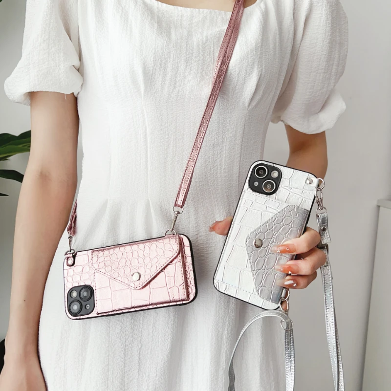 The New Gradient Crocodile Pattern Is Suitable for iPhone 14 Card Diagonal Cross Phone Case 13promax 12pro 11 Leather Cover
The New Gradient Crocodile Pattern Is Suitable for iPhone 14 Card Diagonal Cross Phone Case 13promax 12pro 11 Leather Cover