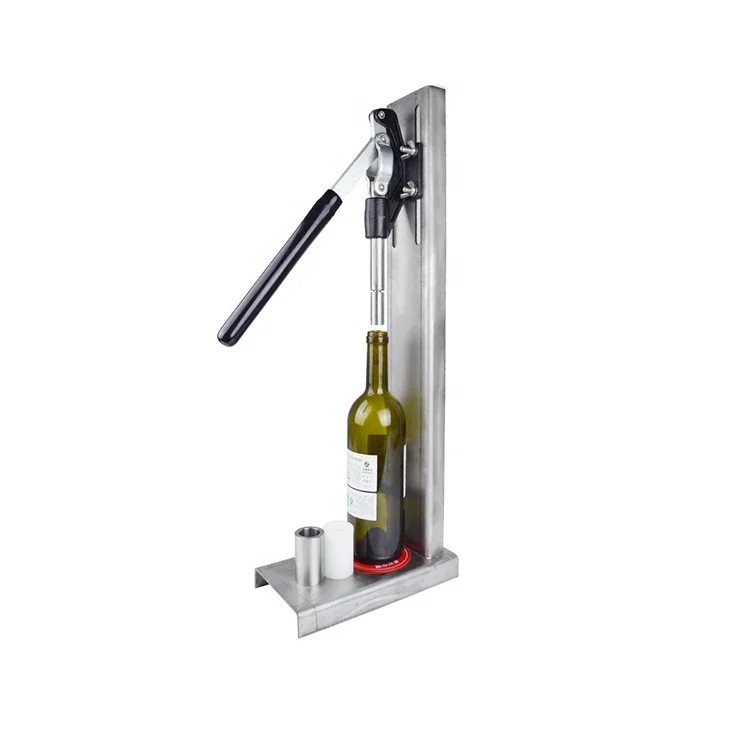 

Ручная машина для зачистки вина из нержавеющей стали, инструмент для зачистки, пресс для вставки пробки