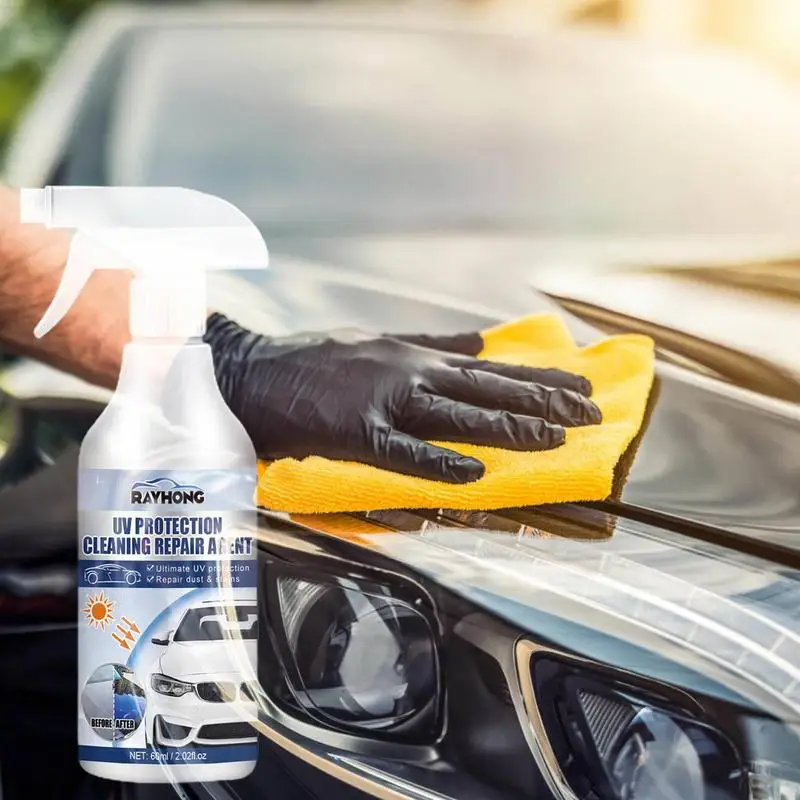 Car Stain Remover Spray 2.02oz Automotive UV Protection Protectant Provides Superior Protection
Car Stain Remover Spray 2.02oz Automotive UV Protection Protectant Provides Superior Protection