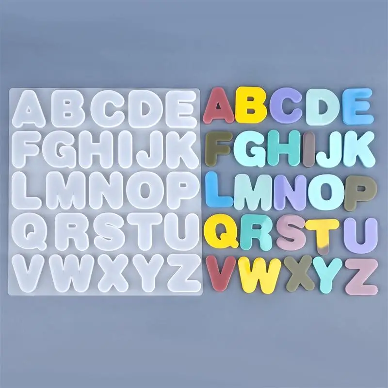 Alphabet Epoxy Resin Mold Reverse Letter Number Silicone Molds Epoxy Casting Mold for Key Chain Pendant Making DIY Jewelry
Alphabet Epoxy Resin Mold Reverse Letter Number Silicone Molds Epoxy Casting Mold for Key Chain Pendant Making DIY Jewelry