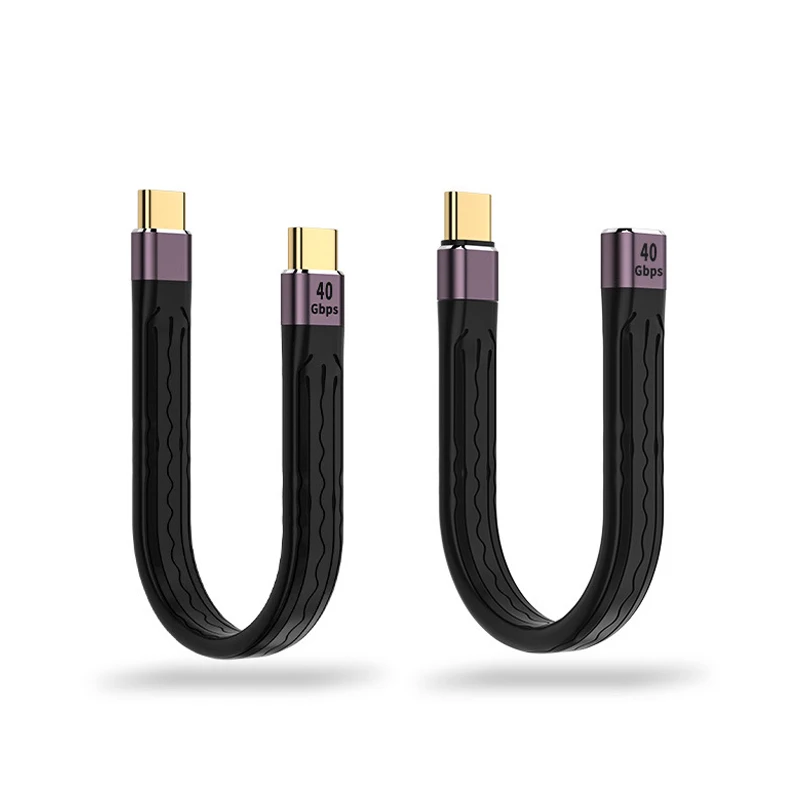 USB Type C PD Male or Female to Male Cable Power Transmission Fast Charging 40Gbps Data Bent Short Cable for Steam Deck PC Etc
USB Type C PD Male or Female to Male Cable Power Transmission Fast Charging 40Gbps Data Bent Short Cable for Steam Deck PC Etc