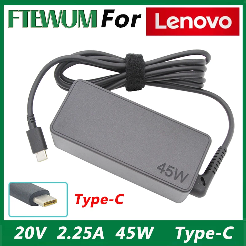 Laptop Charger Adapter For Lenovo Chromebook C330 00HM666 ThinkPad T480 Yoga 720S-13IKB 720S-13ARR 20V 2.25A 45W Type-C
Laptop Charger Adapter For Lenovo Chromebook C330 00HM666 ThinkPad T480 Yoga 720S-13IKB 720S-13ARR 20V 2.25A 45W Type-C