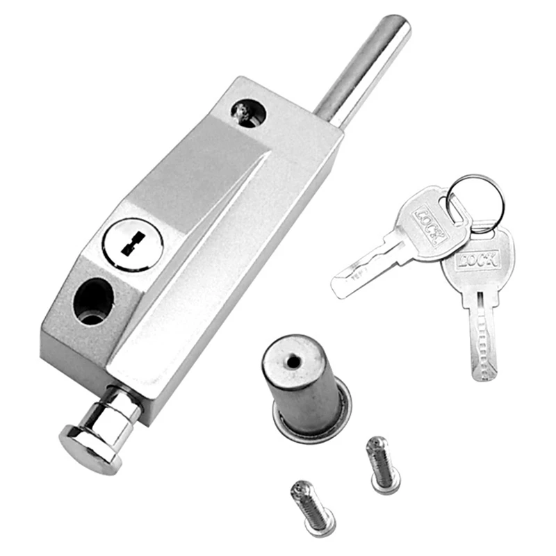Sliding Door Lock Aluminum Alloy For Window Glass Patio Doors Silver Auxiliary Security Lock Glass Door Lock Mortise Lock
Sliding Door Lock Aluminum Alloy For Window Glass Patio Doors Silver Auxiliary Security Lock Glass Door Lock Mortise Lock