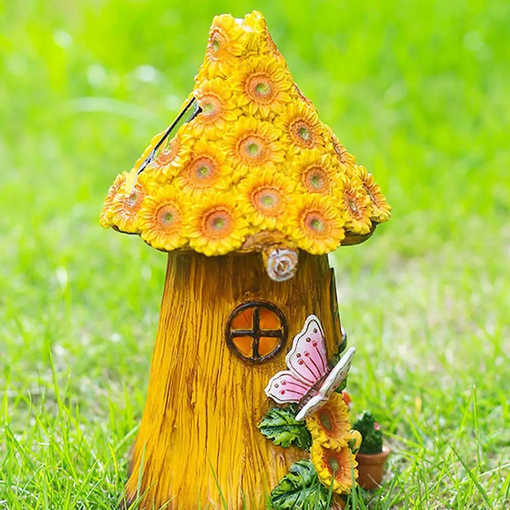 Fairy House Craft Miniature House Solar Garden Ornament LED Garden Light Outdoor Decoration
Fairy House Craft Miniature House Solar Garden Ornament LED Garden Light Outdoor Decoration