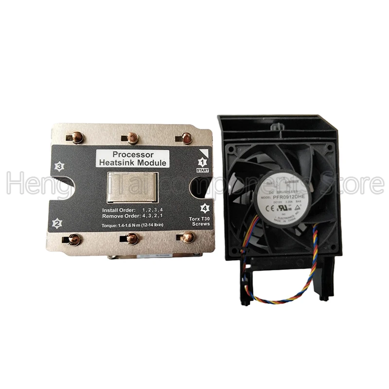 Оригинальный 100% рабочий ST558 теплоотвод ST550 01KP658 вентилятор 01KP749 heat sink fan