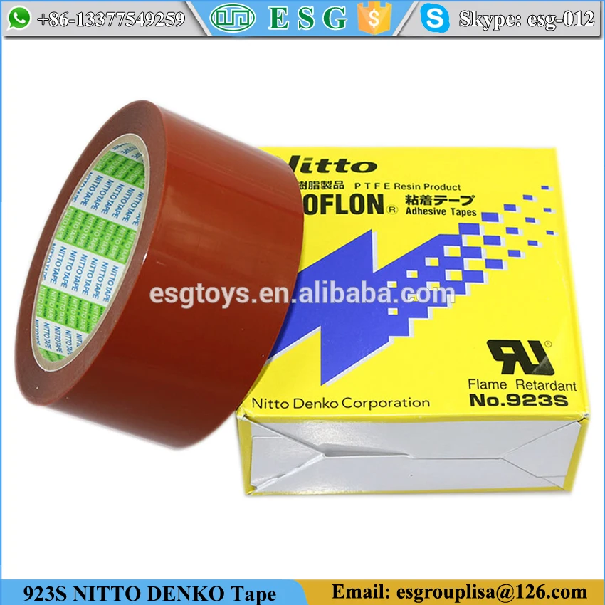 Электрическая изоляция, клейкая лента nitto denko 923s nitoflon 
Электрическая изоляция, клейкая лента nitto denko 923s nitoflon