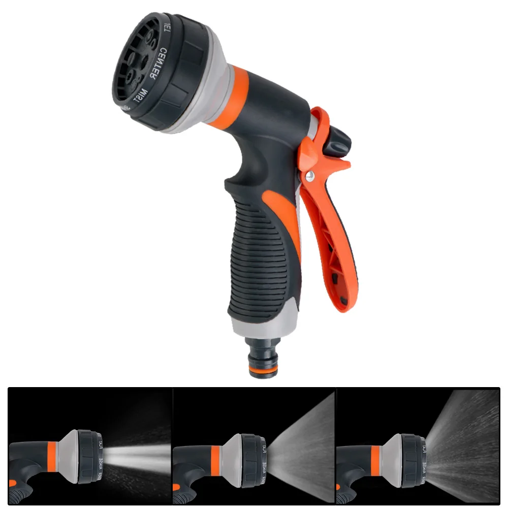 High Pressure Water Gun For Garden Washing Car 8 Spray Modes Garden Tools Hose Sprinkle Nozzle Multifunction Lawn Spray Watering
High Pressure Water Gun For Garden Washing Car 8 Spray Modes Garden Tools Hose Sprinkle Nozzle Multifunction Lawn Spray Watering