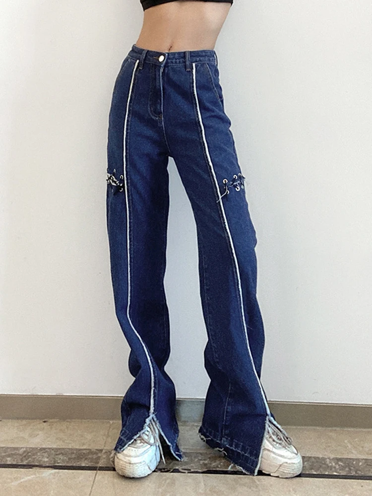 Vintage Line Frosted Hollow Out Split Washed Jeans Women 2022 Summer New Y2k High Waist Straight Pants Women Female Clothing
Vintage Line Frosted Hollow Out Split Washed Jeans Women 2022 Summer New Y2k High Waist Straight Pants Women Female Clothing
