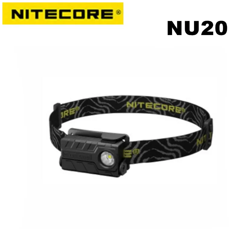 

NITECORE NU20 XP-G2 S3 LED Rechargeable Headlamp 360lumens featherweight headlight built-in lithium battery USB EDC flashlight