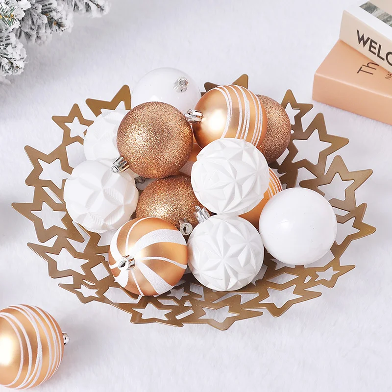 new special-shaped Christmas painting 6cm made by electroplating ball Christmas tree, top star, decoration and other processes
new special-shaped Christmas painting 6cm made by electroplating ball Christmas tree, top star, decoration and other processes