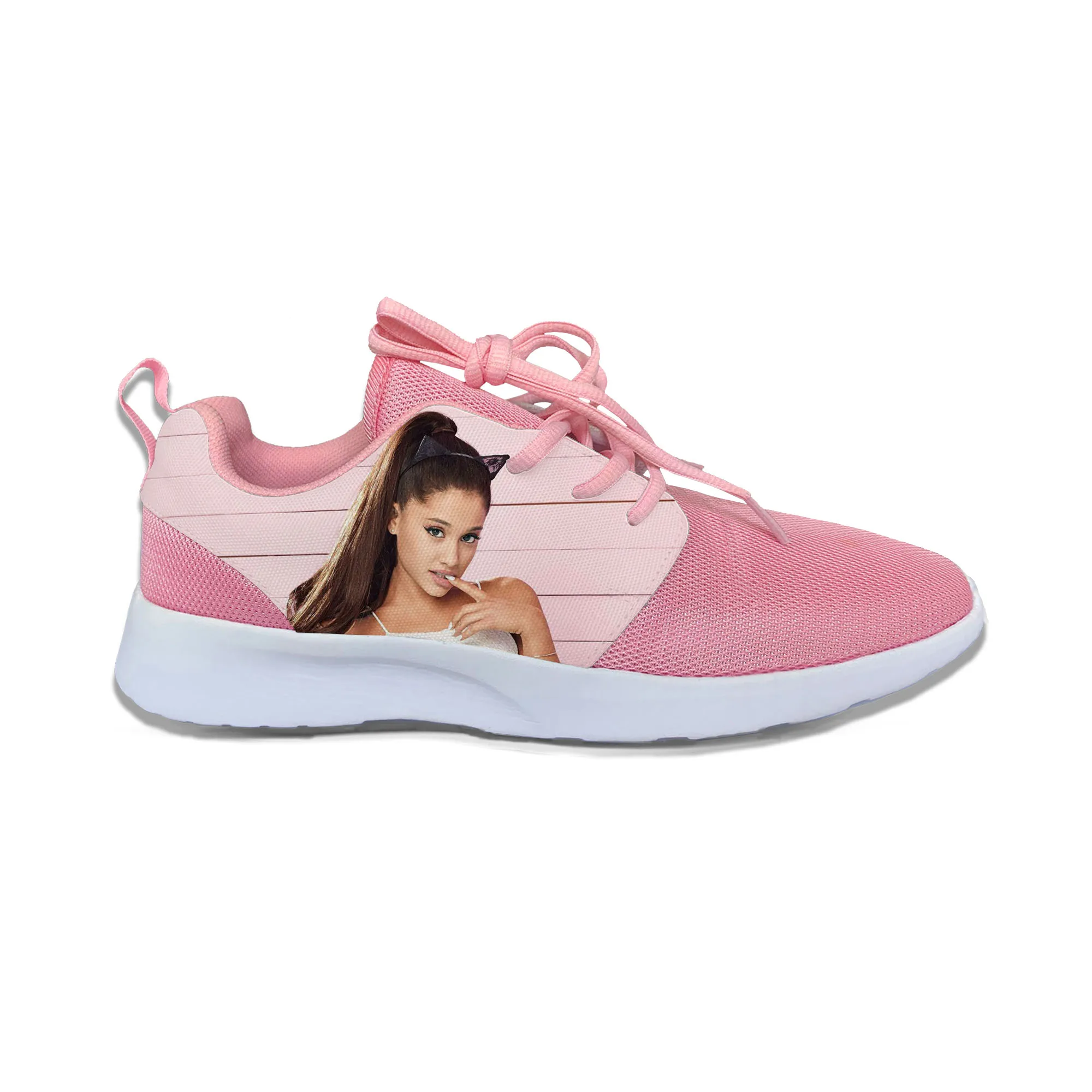 Grande Pop Singer Music Ariana Cute Fashion Funny Sport Running Shoes Casual Breathable Lightweight 3D Print Men Women Sneakers
Grande Pop Singer Music Ariana Cute Fashion Funny Sport Running Shoes Casual Breathable Lightweight 3D Print Men Women Sneakers