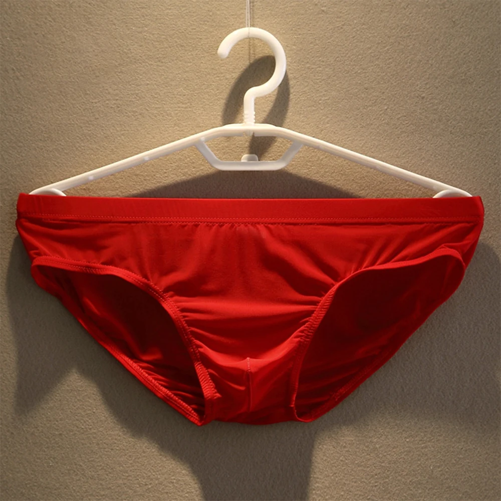 Men Ice Silk Sissy Sexy Mesh Thongs See Through Underwear Bikini Brief G-String Underpants Short Breathable Solid Men's Briefs
Men Ice Silk Sissy Sexy Mesh Thongs See Through Underwear Bikini Brief G-String Underpants Short Breathable Solid Men's Briefs