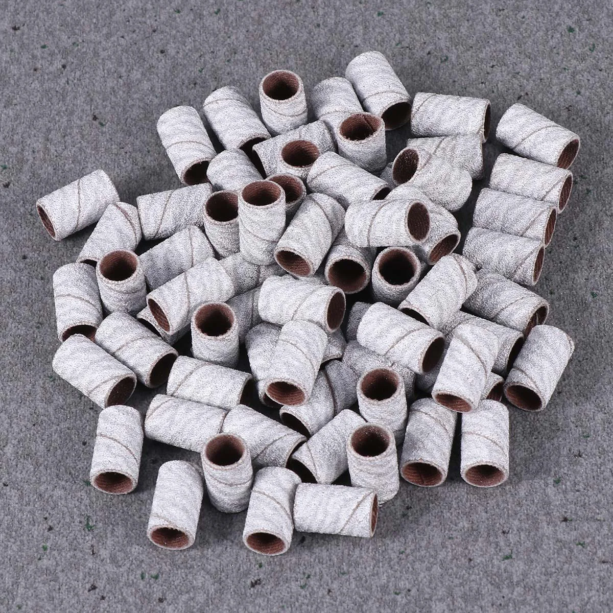 100 Pcs Nail Sanding Bands Drill Bit Holder White Outfits Fine Grit Tools Bits Ring Manicure Kit
100 Pcs Nail Sanding Bands Drill Bit Holder White Outfits Fine Grit Tools Bits Ring Manicure Kit